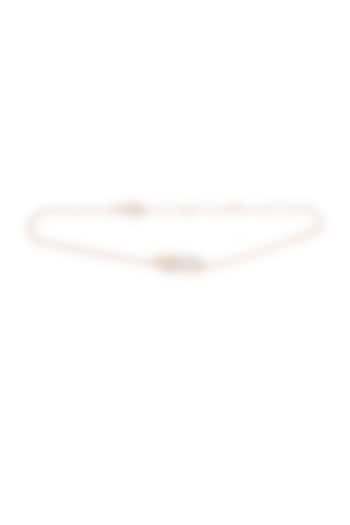 14kt Rose Gold Finish Diamond Bracelet by ZEN DIAMOND at Pernia's Pop Up Shop