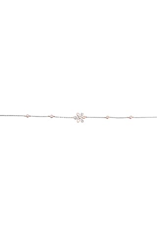 14kt Rose Gold Finish Diamond Loose Bracelet by ZEN DIAMOND