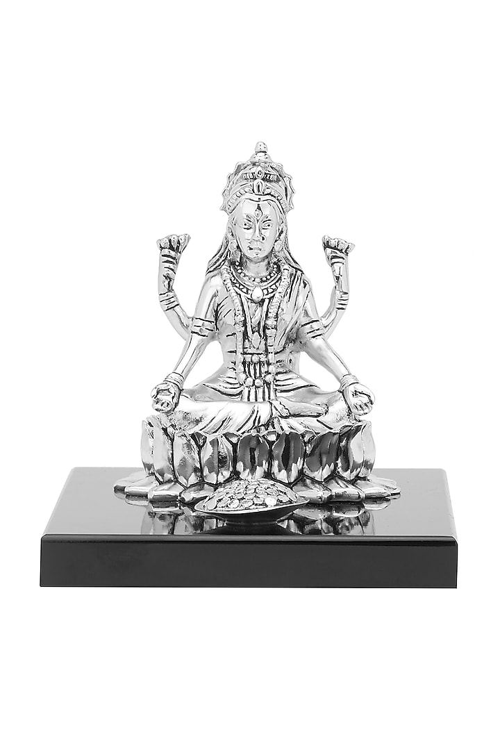 Silver Plated Laxmi Idol by Shaze