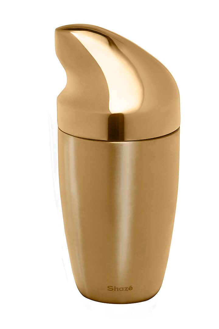 The Shaker Gold Stainless Steel Bar Instrument by Shaze at Pernia's Pop Up Shop