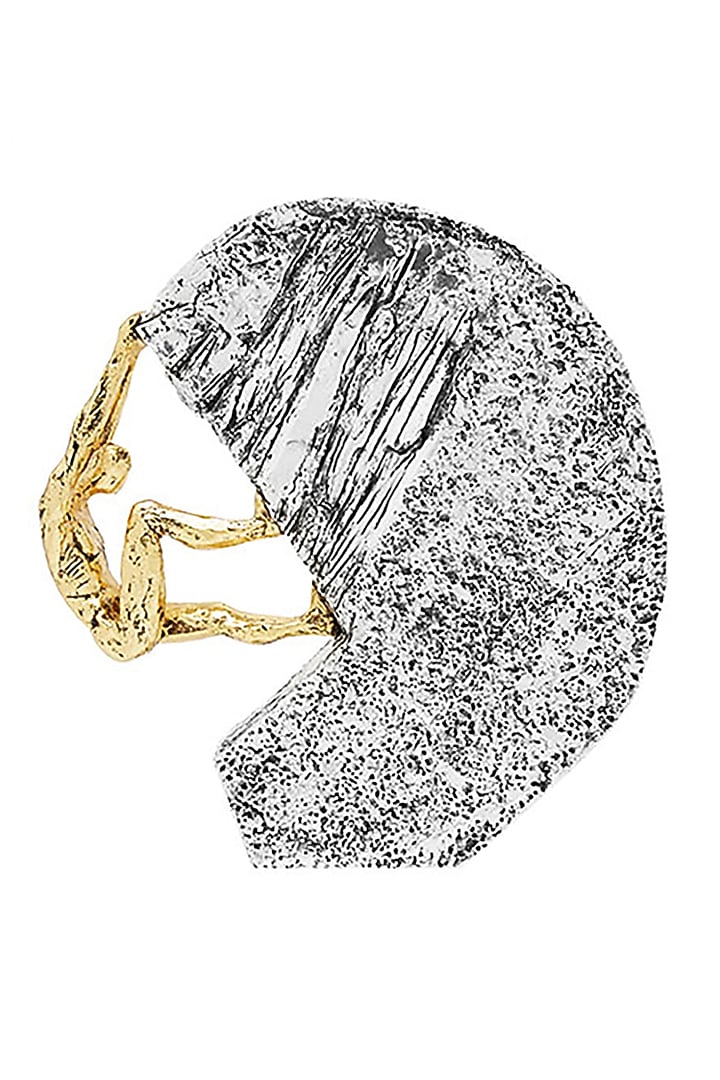 Beyond All Limits Silver & Gold Resin Modern Sculpture by Shaze at Pernia's Pop Up Shop