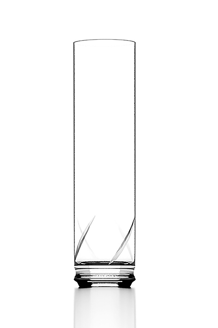 Carnival White Crystal Collin Glass (Set Of 6) by Shaze at Pernia's Pop Up Shop