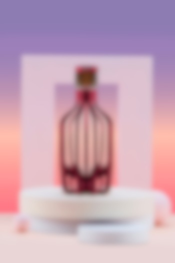 The Cage Red Lead Free Hand Blown, Crystal Glass Whiskey Decanter by Shaze at Pernia's Pop Up Shop