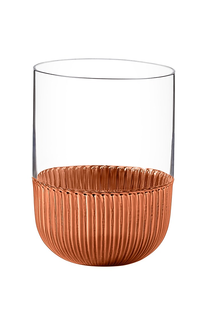The Nova Gold Borosilicate Glass Serveware by Shaze at Pernia's Pop Up Shop