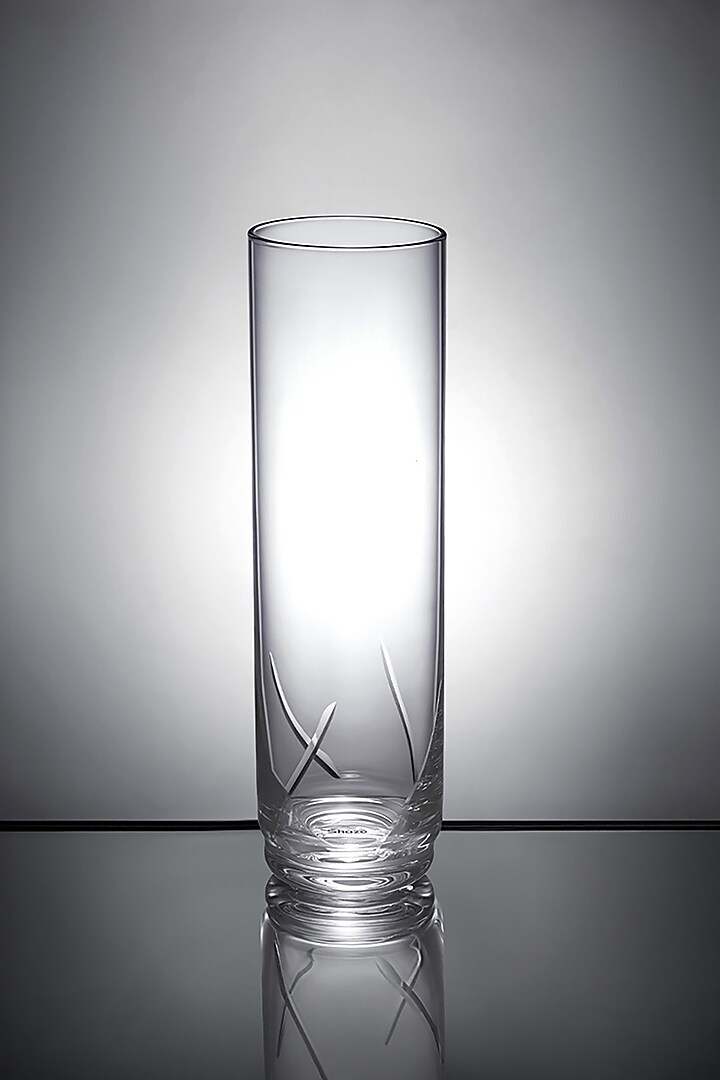 Carnival White Crystal Collin Glass (Set Of 6) by Shaze at Pernia's Pop Up Shop