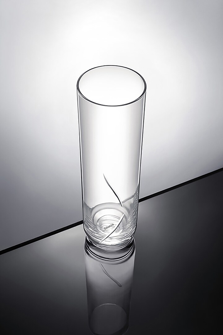 Carnival White Crystal Collin Glass (Set Of 6) by Shaze at Pernia's Pop Up Shop