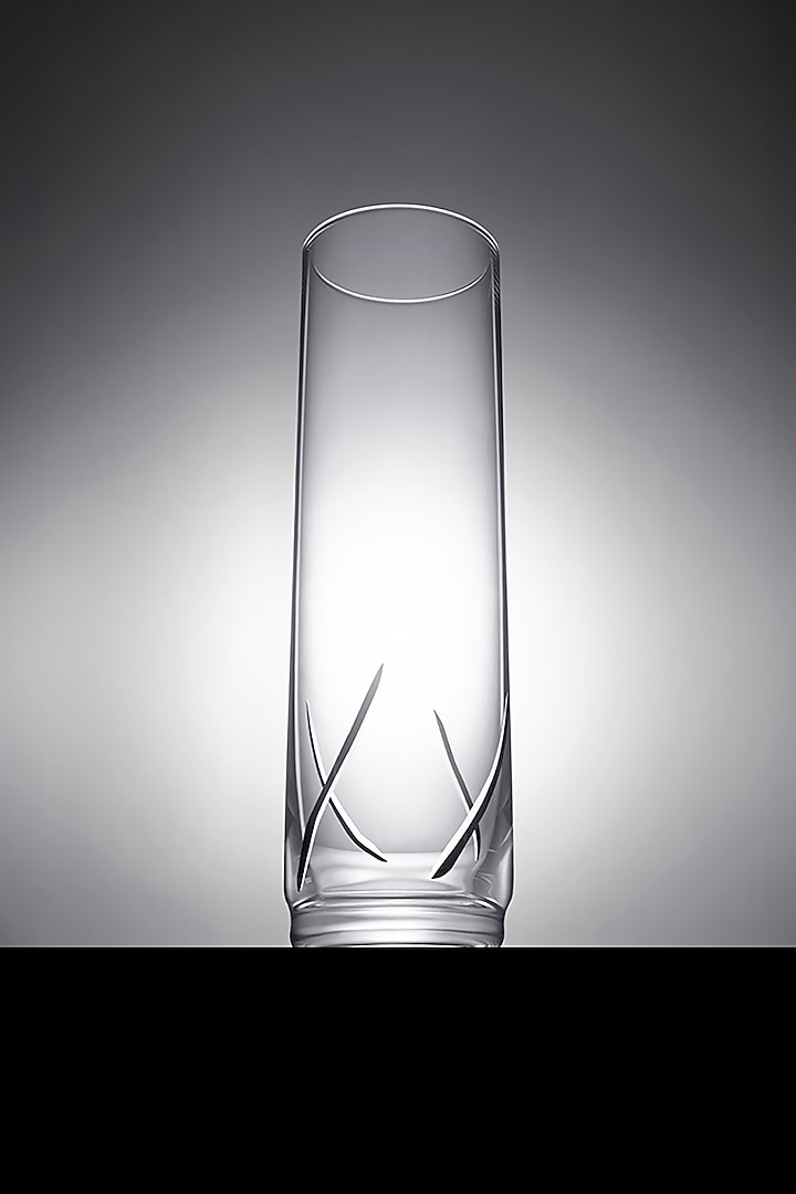 Carnival White Crystal Collin Glass (Set Of 6) by Shaze at Pernia's Pop Up Shop