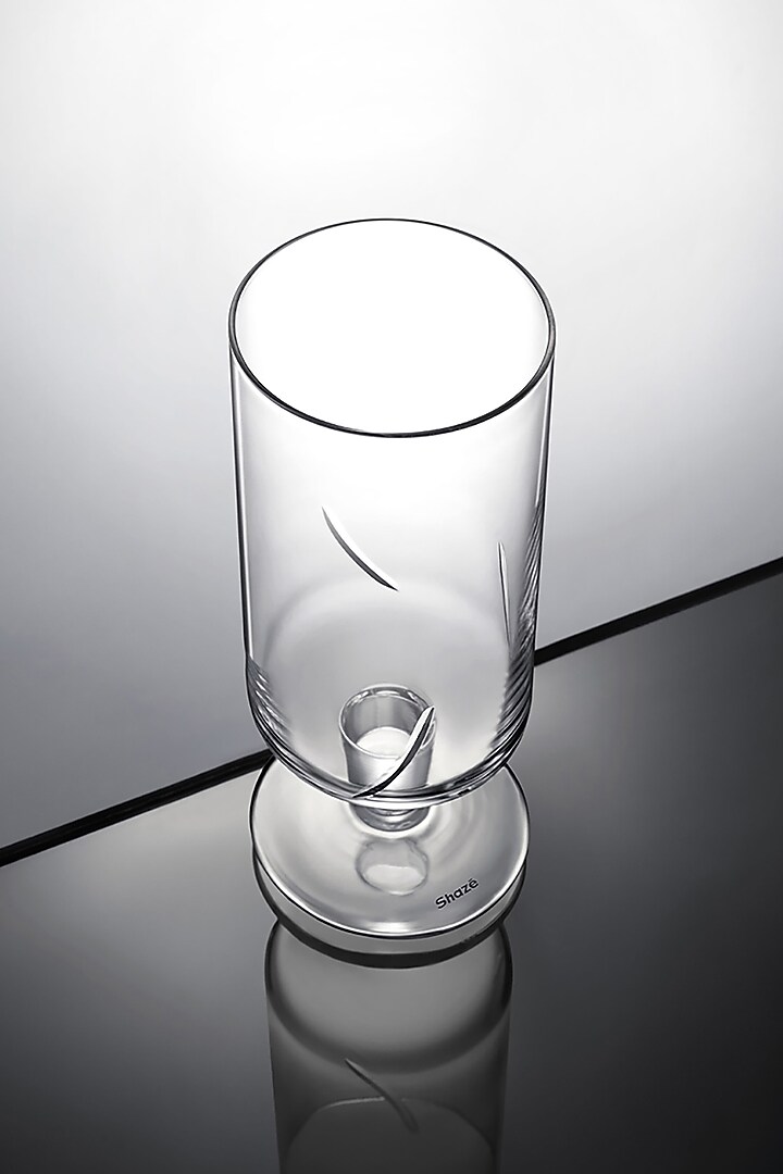 Mirth White Crystal Cocktail Glass (Set Of 6) by Shaze at Pernia's Pop Up Shop
