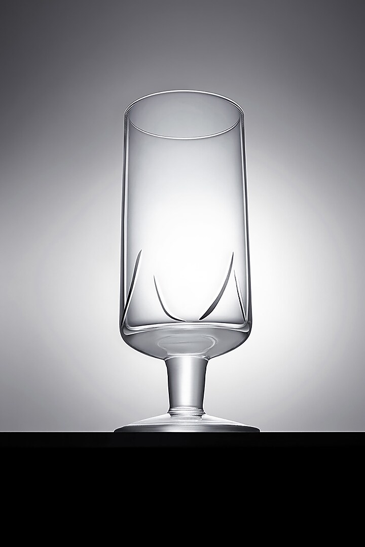 Mirth White Crystal Cocktail Glass (Set Of 6) by Shaze at Pernia's Pop Up Shop