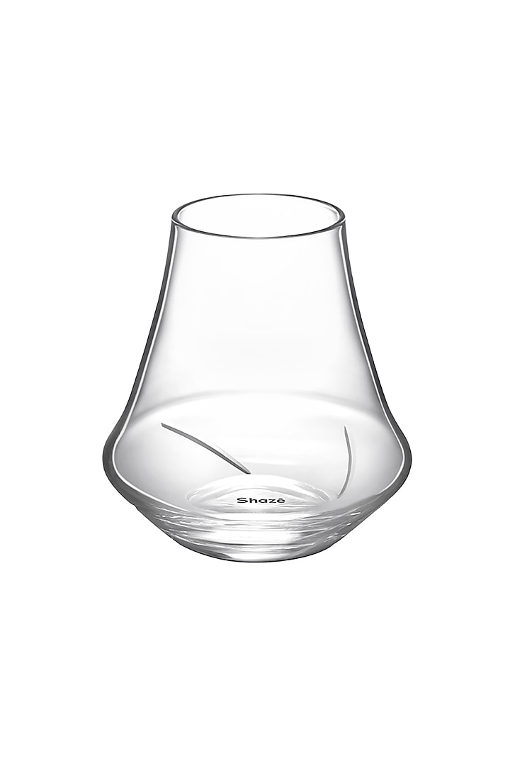 Epicure White Crystal Whiskey Glass (Set Of 6) by Shaze at Pernia's Pop Up Shop