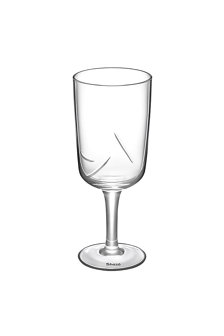 Festivo White Crystal Flute Glass (Set Of 6) by Shaze at Pernia's Pop Up Shop