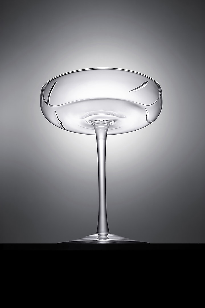 Gala White Cocktail Flute Glass (Set Of 6) by Shaze at Pernia's Pop Up Shop