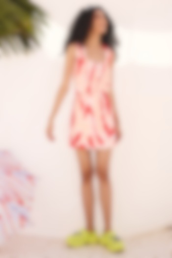 Multi-Colored Cotton Linen Vest by ZiP by Payal & Zinal at Pernia's Pop Up Shop