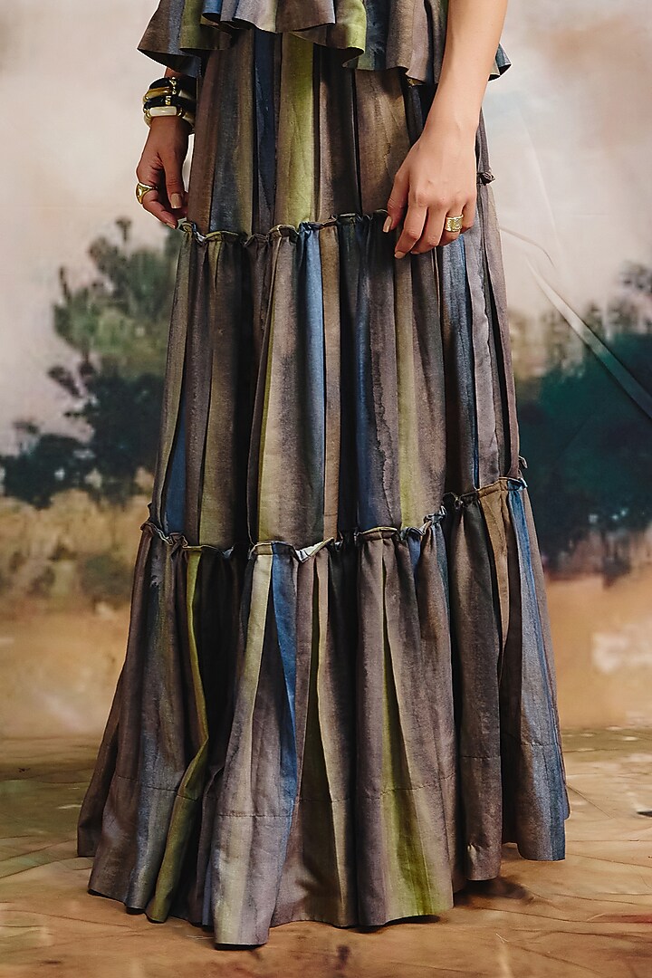 Multi-Colored Cotton Co-Ord Set by ZiP by Payal & Zinal at Pernia's Pop Up Shop
