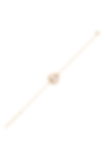 Gold Finish Semi-Precious Stone Bracelet In Sterling Silver by Zeeya Luxury Jewellery at Pernia's Pop Up Shop