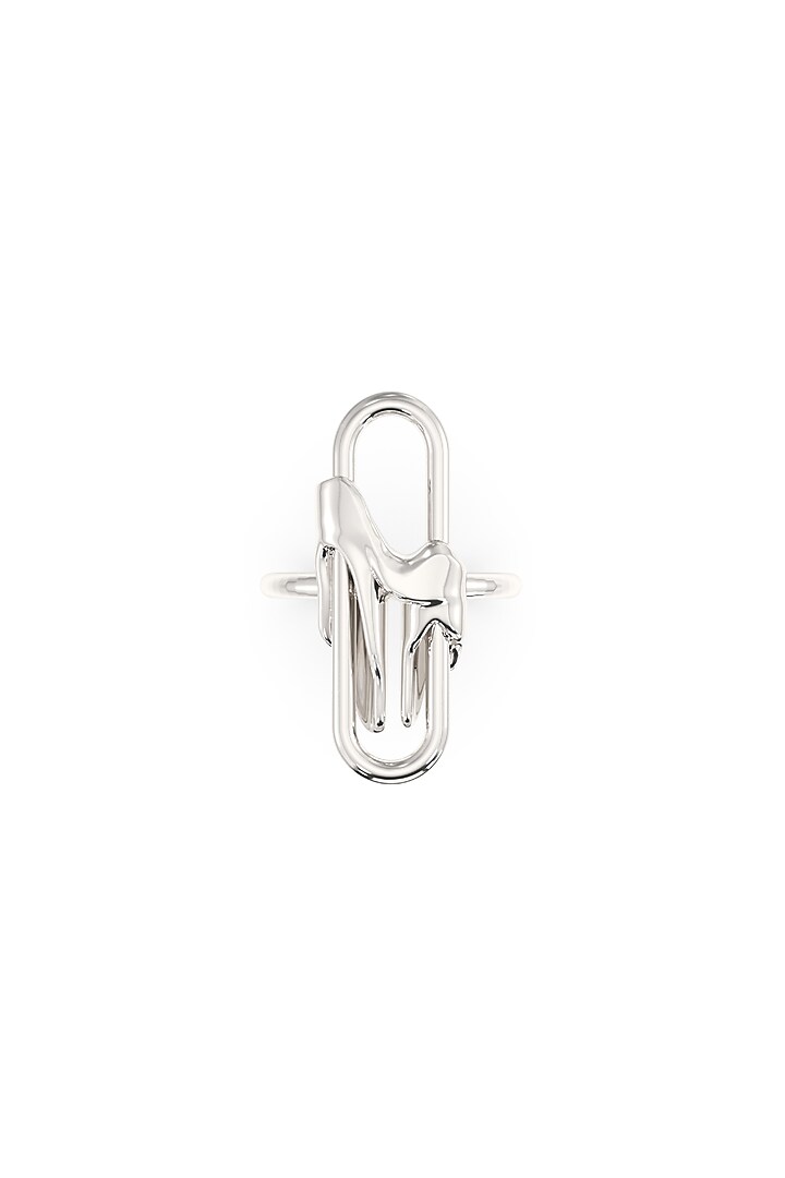 White Finish Mercury Elitia Ring In Sterling Silver by Zoharet