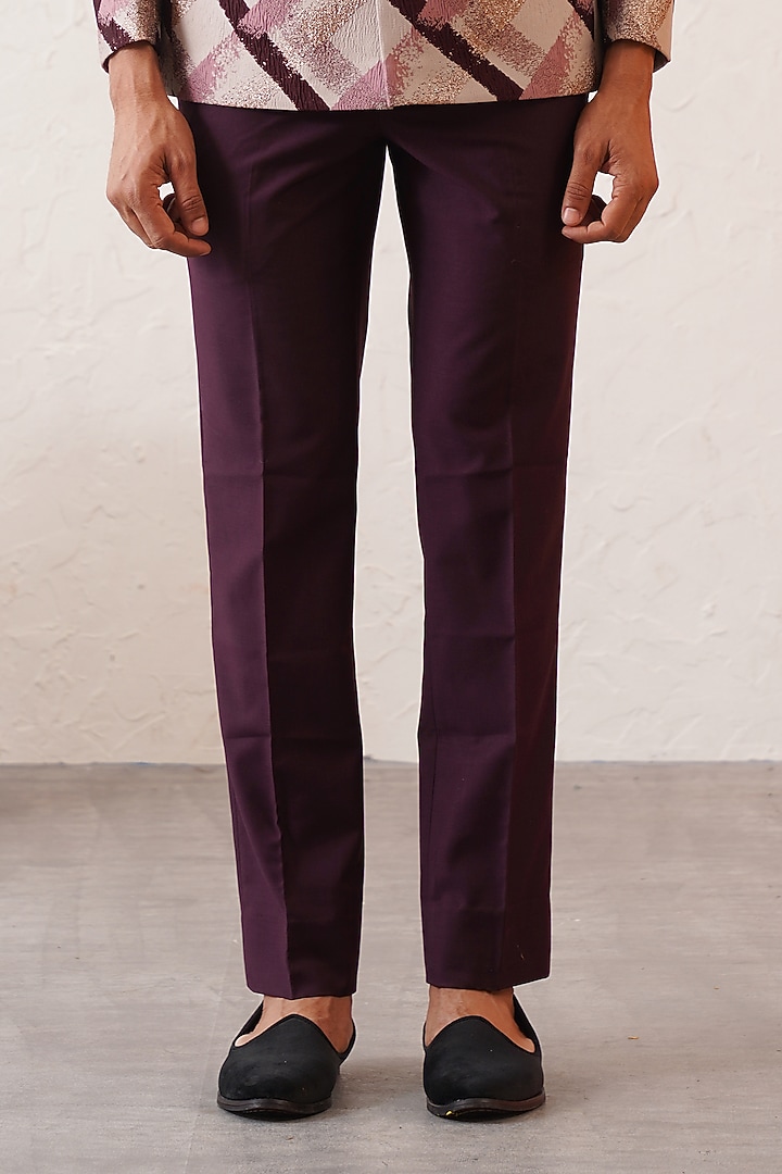 Multi-Colored Jacquard Jodhpuri Bandhgala Set by Zoop Men at Pernia's Pop Up Shop