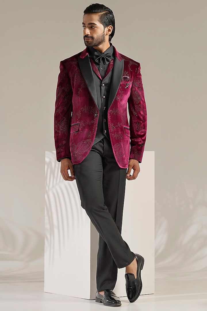 Velvet Suit for Men, Velvet Tuxedos