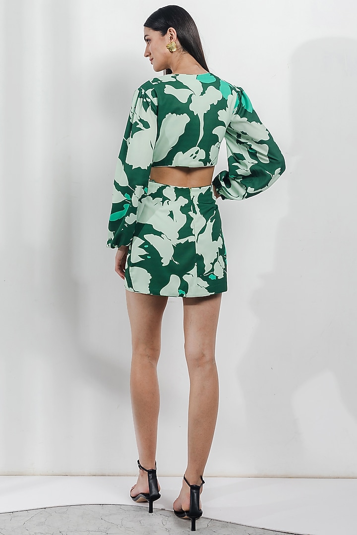 Mint Green Waist-Ring Summer Dress by Zosia at Pernia's Pop Up Shop