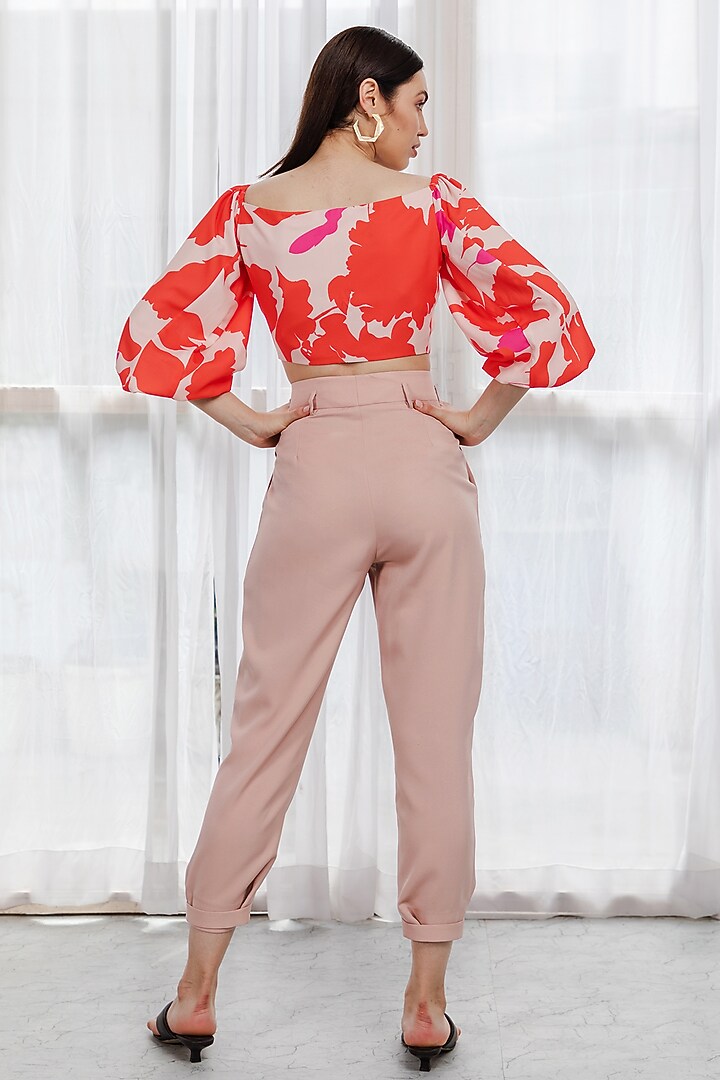 Orange & Nude Co-Ord Set by Zosia at Pernia's Pop Up Shop