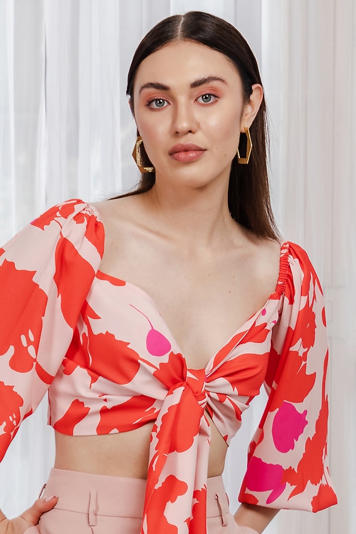 Orange & Nude Co-Ord Set by Zosia at Pernia's Pop Up Shop