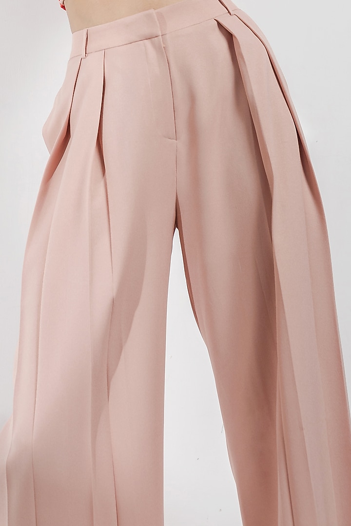 Orange & Nude Pant Set by Zosia at Pernia's Pop Up Shop