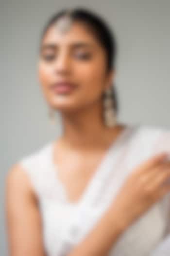 God Finish Kundan Polki & Red Stone Maangtikka by Zevar King at Pernia's Pop Up Shop