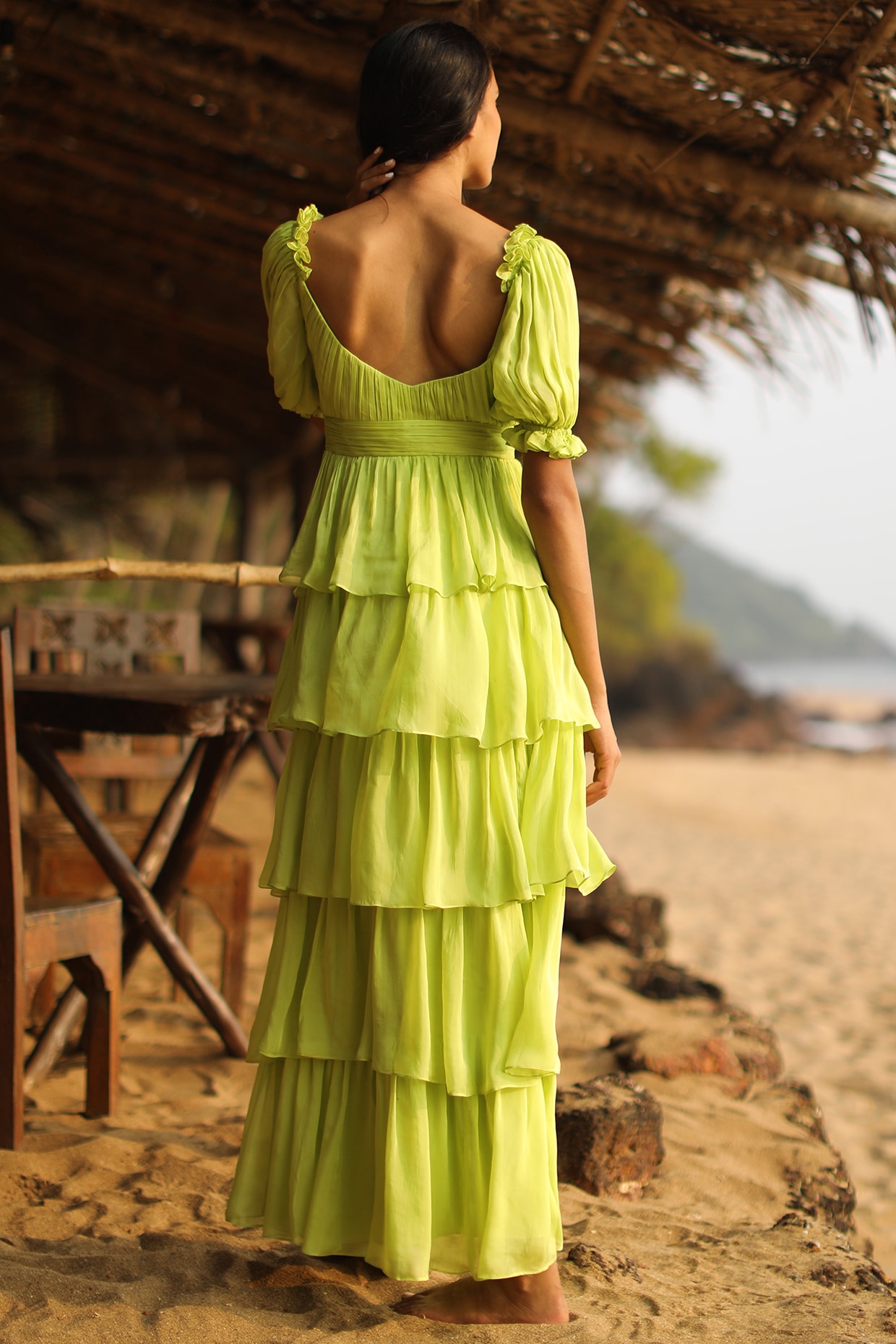 Golden Hour Gown | Liylah | Modest Gown Rental