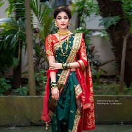 Nauvari saree latest design best sale