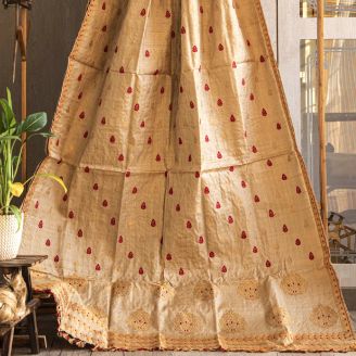 Muga Silk Saree-Delve Into The Crafts Of Sarees