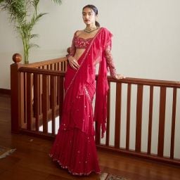 Chennai express saree style best sale