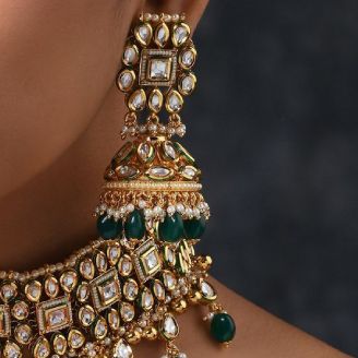 Kundan Earrings-Discover the Art of Making Kundan Jewellery
