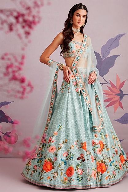 Buy Premium Designer Lehenga Choli for Women Pakistani Bridal Lehenga  Bridesmaids Wedding Lehenga Choli Dress Indian Traditional Bridal Outfit  Online in India 