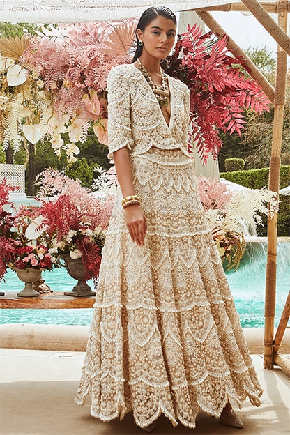 Latest Designer Dresses Designs: Indo Western Style Wedding Party Wear  Salwar Kameez Suit for Women - YouTube
