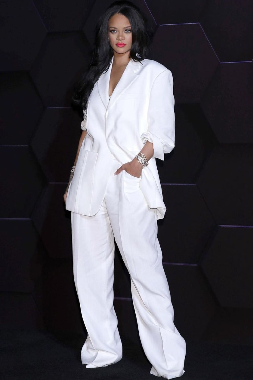Rihanna Paired a Straight-Off-the-Runway Jacquemus Suit With a $33